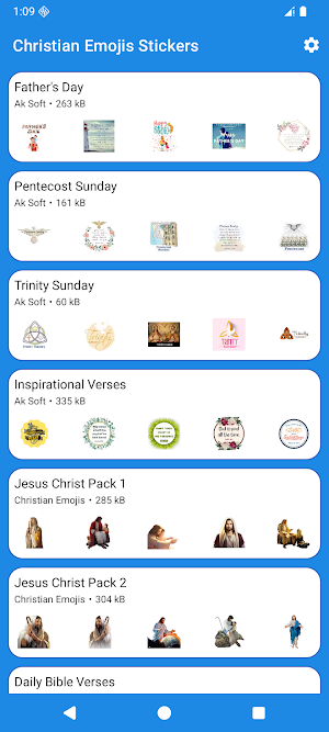 Christian Emojis Stickers Screenshot 0