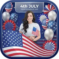 4th July USA Day Photo Frame