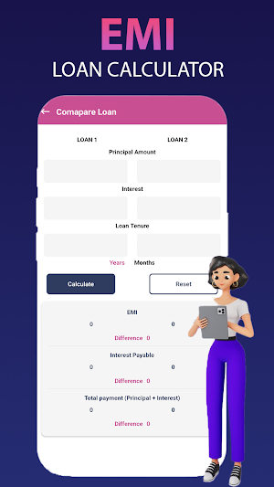 EMI Loan Calculator Screenshot 1