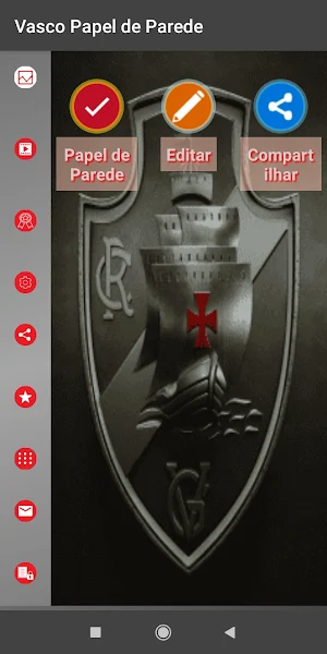 Vasco Papel de Parede - Temas do Gigante da Colina Screenshot 2