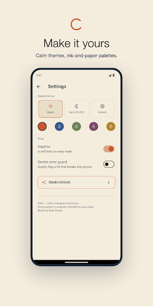 Saku: Nonogram Picture Cross Screenshot 3