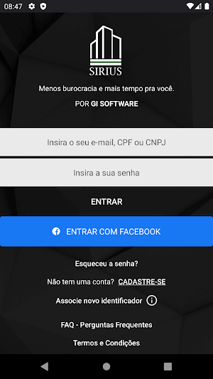 Sirius Administradora Screenshot 0