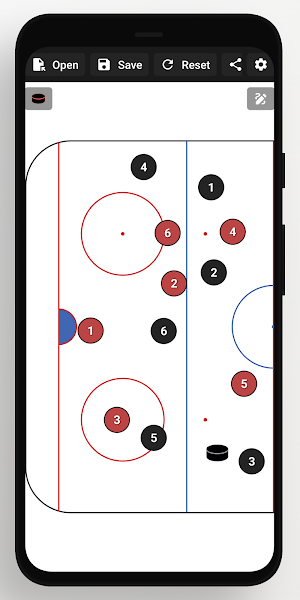 Ice Hockey Tactic Board Screenshot 3