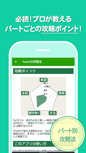 はじめてのTOEIC®問題集 - リスニング、単語、文法など、まずこのアプリで基本をマスター Screenshot 2