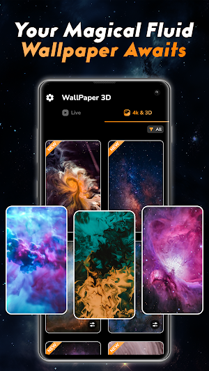 Fluid Screen Reverse Wallpaper Screenshot 0