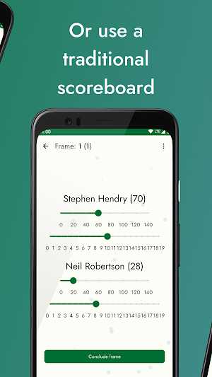 SnookerMate Snooker Scoreboard Screenshot 2