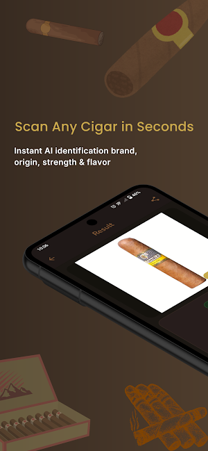 Cigar App: Identifier & Value Screenshot 0