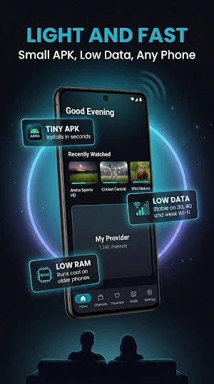 Aero - IPTV M3U Player Screenshot 3