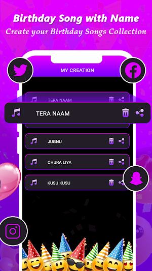 Birthday Song with Name Screenshot 3