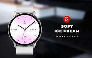 Soft Ice Cream Watch Face Screenshot 0