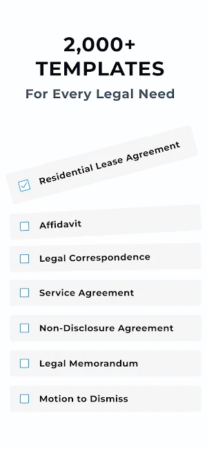 Contract Maker: Legal Draft Screenshot 1
