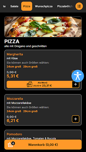 Pizzeria Vinto Screenshot 2