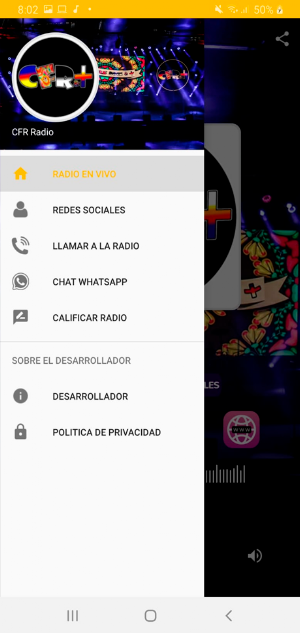 CFR Radio Screenshot 2