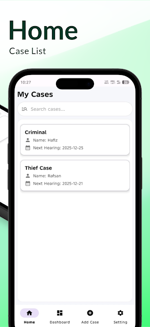 Lawyer Diary & Case Management Screenshot 2