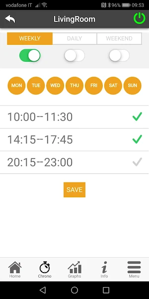 ORANIER smartCon Screenshot 2