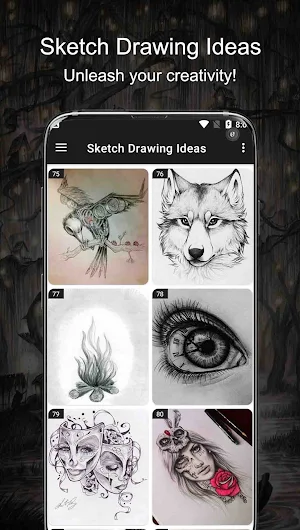 Sketch Drawing Ideas Screenshot 1