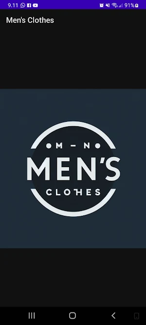 Men's Clothes Screenshot 0
