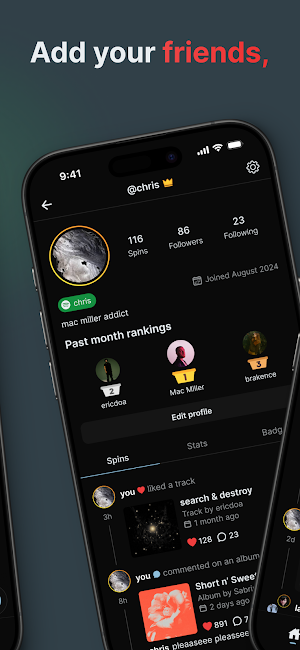 Waveous for Spotify Stats Screenshot 2