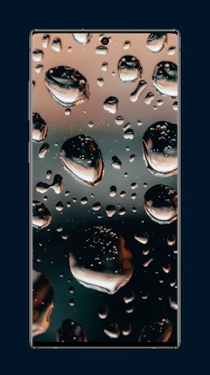 Water drop Wallpaper Screenshot 2