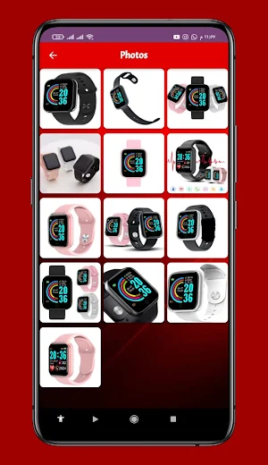 SMART WATCH D20 guide Screenshot 1