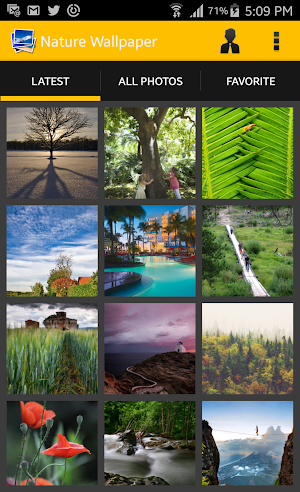 HD Natural Wallpaper 2016 Screenshot 0