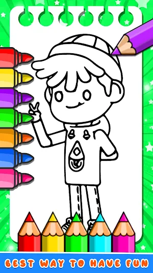 Toca Boca Coloring Book Life Screenshot 3