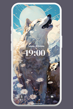Anime Dog Wallpaper 4K Screenshot 0