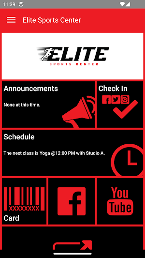 Elite Sports Center Screenshot 1