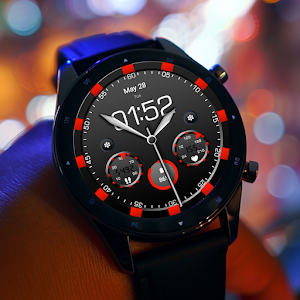 Key WF25 Futuristic Watch Face Screenshot 1