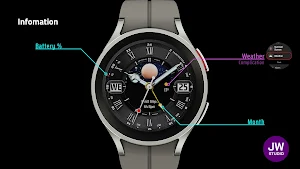 JW088 jwstudio watchface Screenshot 1