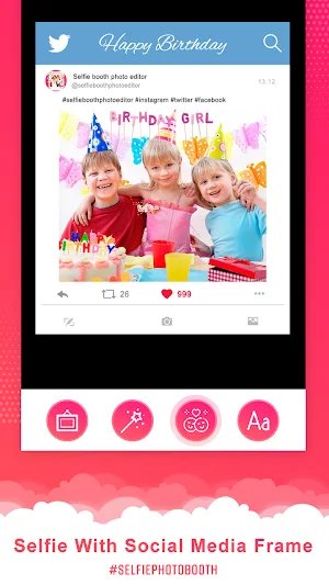 Selfie Photo Booth Cam - Selfie Booth Photo Editor Screenshot 3