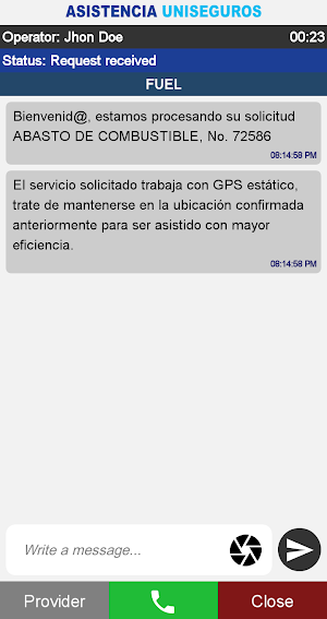 Assistance Uniseguros Screenshot 3