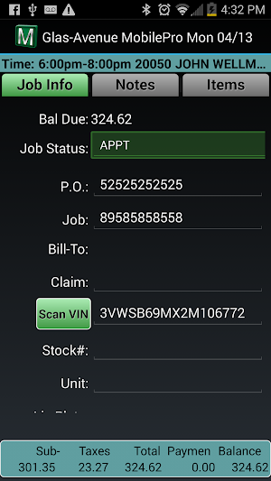 Mainstreet Glas-Ave MobilePro Screenshot 1