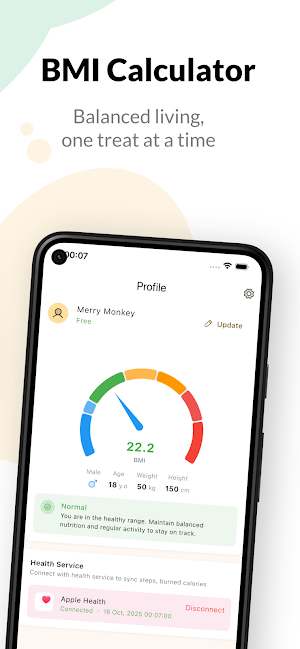 Calorie Fit: Chocolate Tracker Screenshot 2