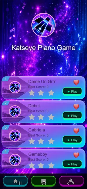 Piano Katseye Song Game Screenshot 0