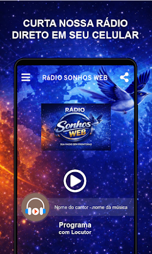 Rádio Sonhos Web Screenshot 1