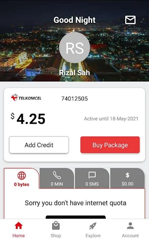 MyTelkomcel Screenshot 1