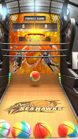 Flick Basketball 3D Screenshot 1