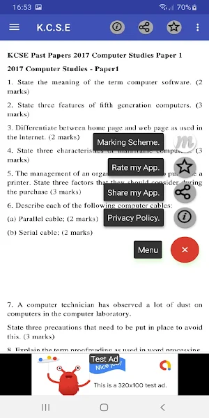 Kcse computer studies: papers Screenshot 2