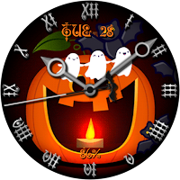 Halloween Pumpkin Watch Face