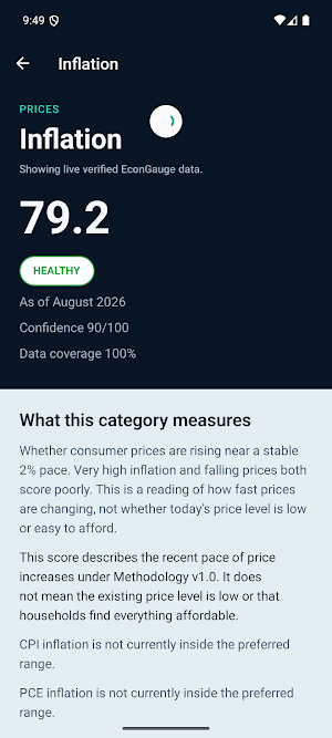 EconGauge Screenshot 1