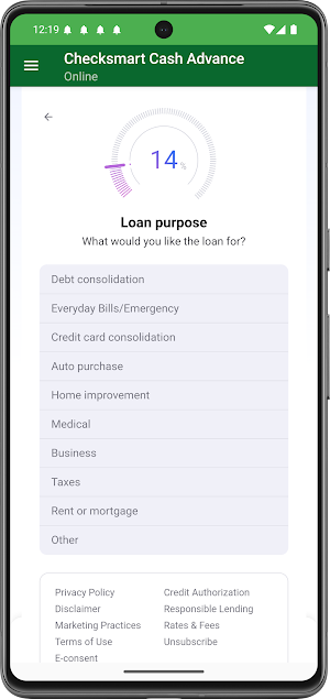 Checksmart Cash Advance Now Screenshot 2