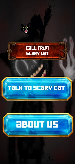 Scary Cat Cartoon Call Video a Screenshot 0