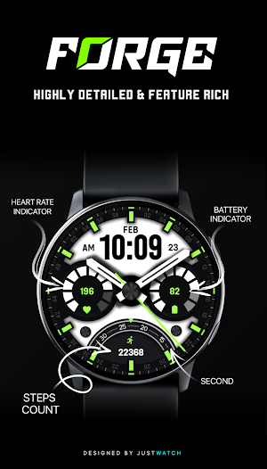 Forge WatchFace Screenshot 3