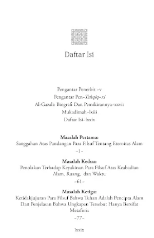Kerancuan Filsafat Tahafut Screenshot 1