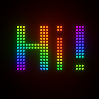Big Text LED Scroller