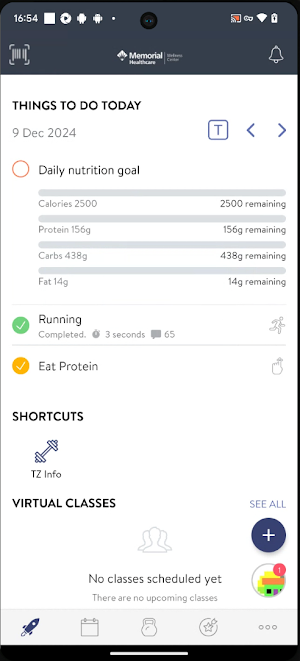 Memorial Wellness Screenshot 3