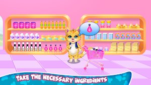 Sweet Rainbow Kitty Cookies Screenshot 1