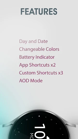 Battery v2 Digital watch face Screenshot 2
