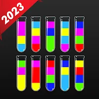 Water Sort Color Pouring Game